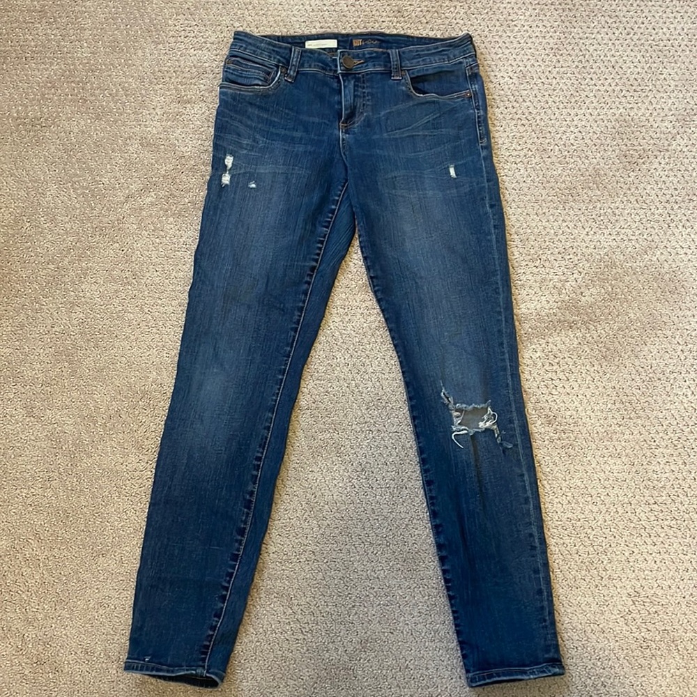 Kut from the Kloth Mia Toothpick Skinny Jeans, 4